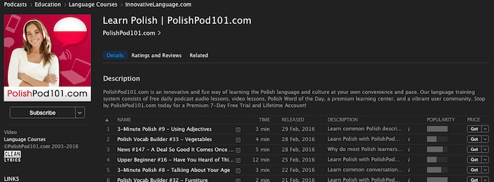 PolishPod 101 Podcast