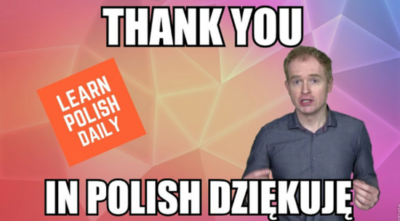 How to say thank you in Polish language